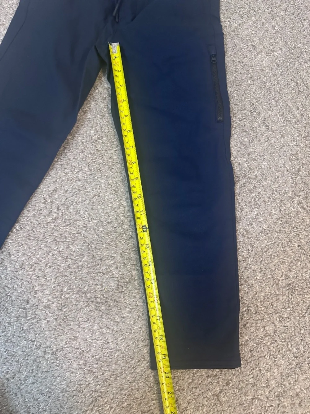 Old Navy Boys Size Small (6-7) Navy Blue Tech Taper Quick Dry Pants